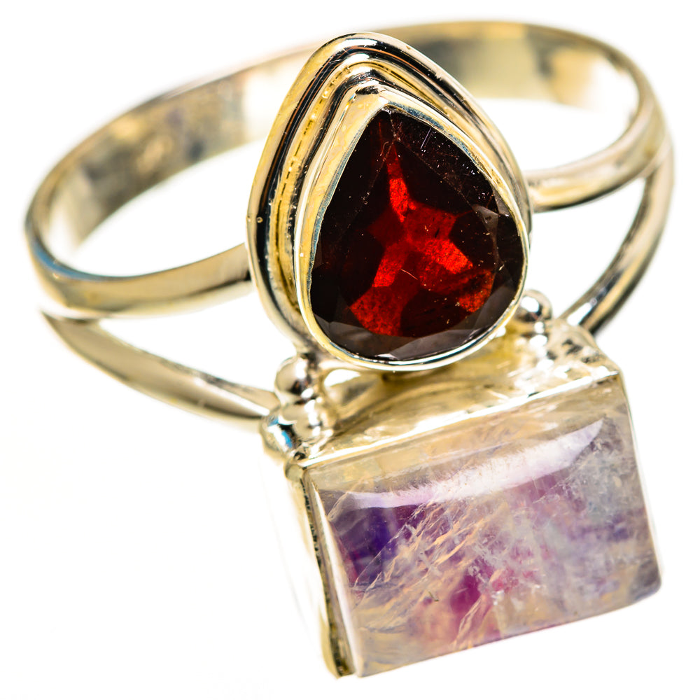 Pink Moonstone Rings handcrafted by Anasilvercos - RING112979 - Photo 2
