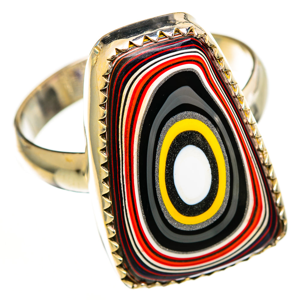 Fordite Rings handcrafted by Anasilvercos - RING113012 - Photo 2