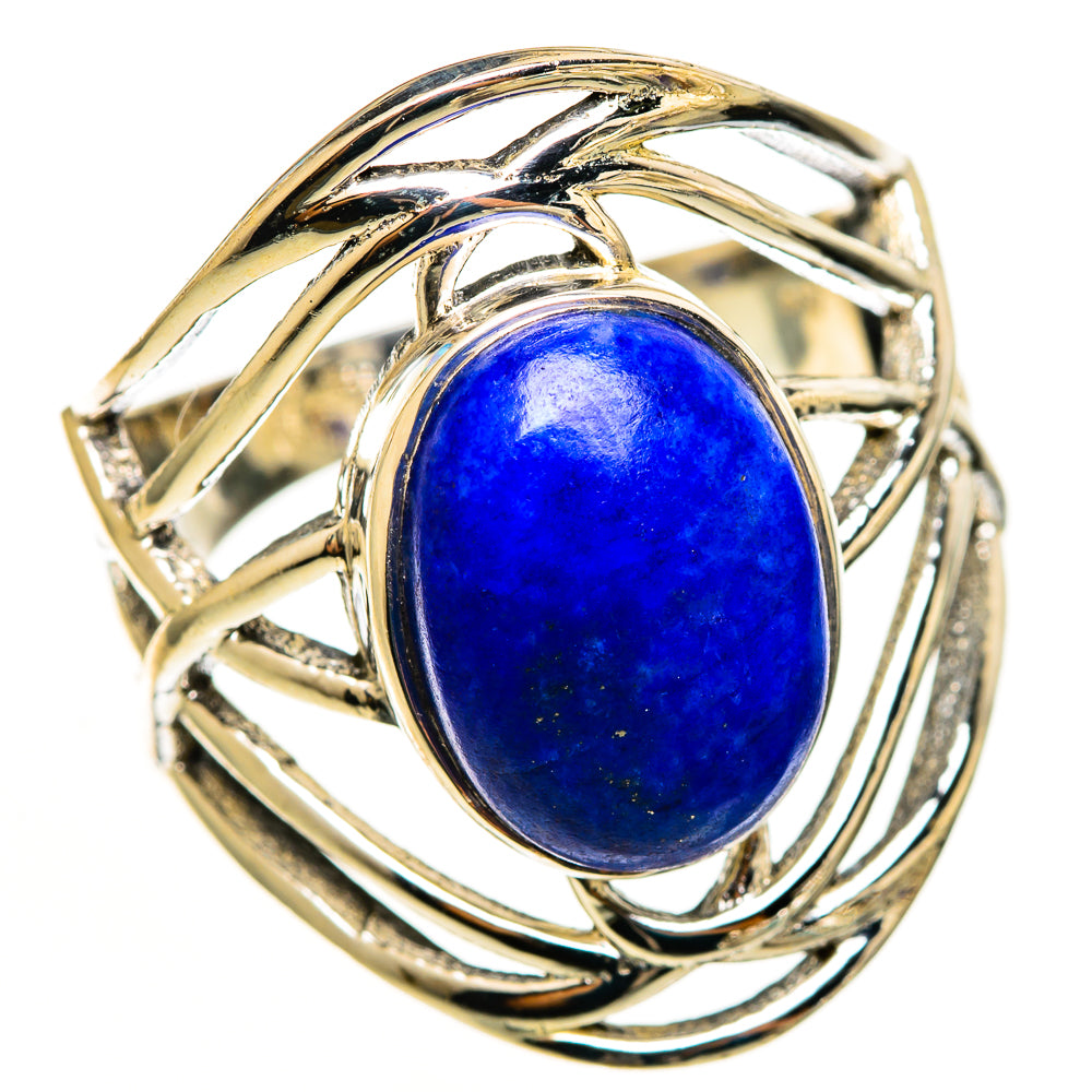 Lapis Lazuli Rings handcrafted by Anasilvercos - RING113019 - Photo 2