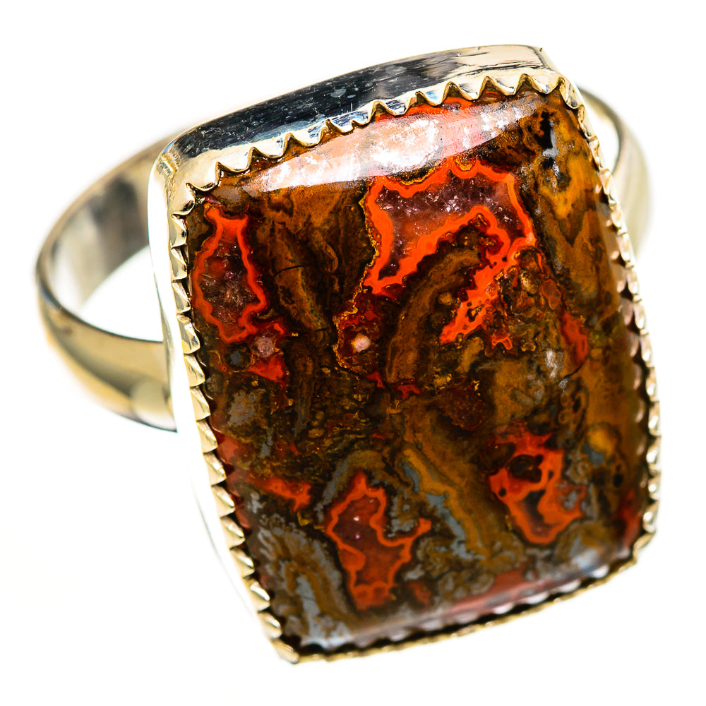 Moroccan Agate Rings handcrafted by Anasilvercos - RING113026 - Photo 2