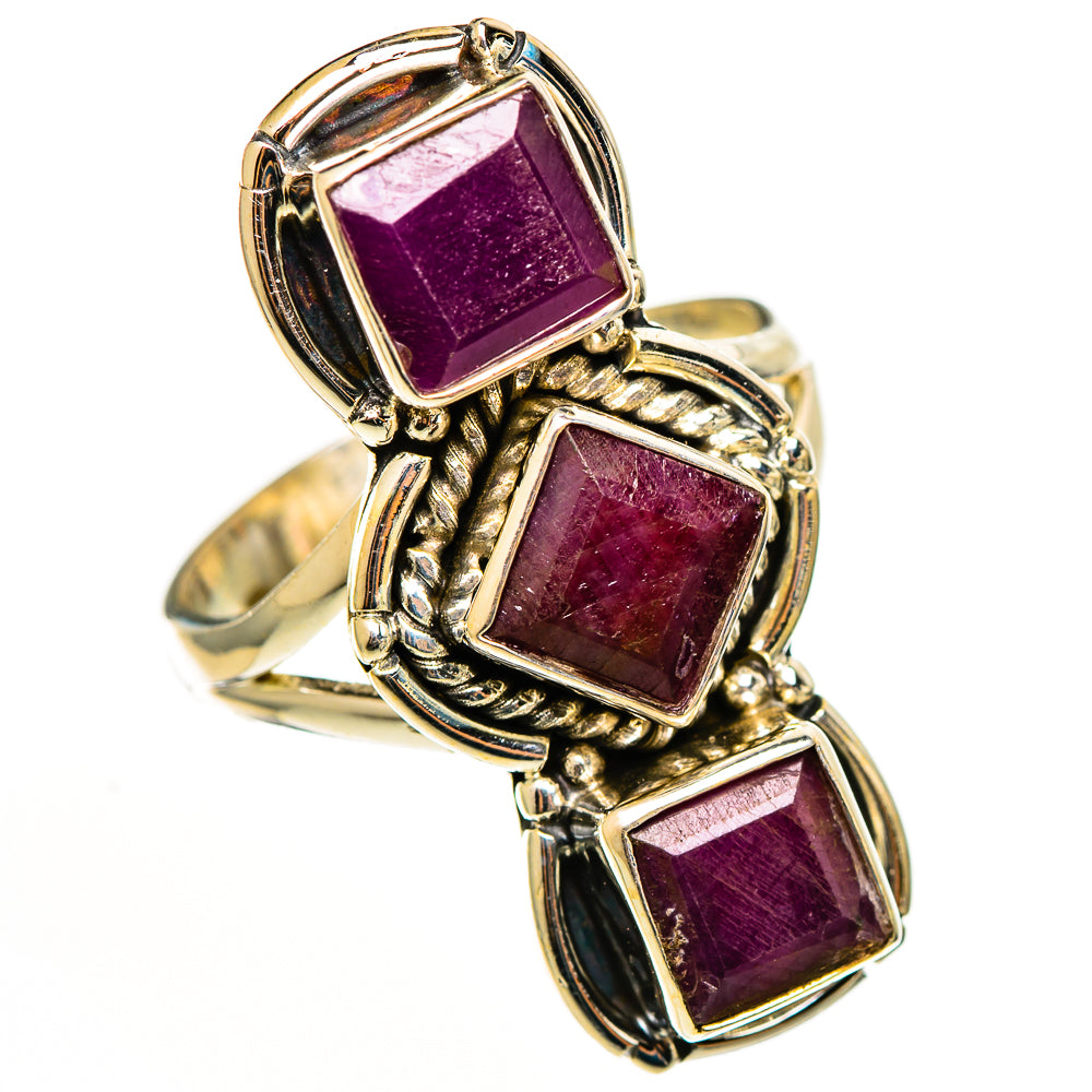Ruby Rings handcrafted by Anasilvercos - RING113028 - Photo 2