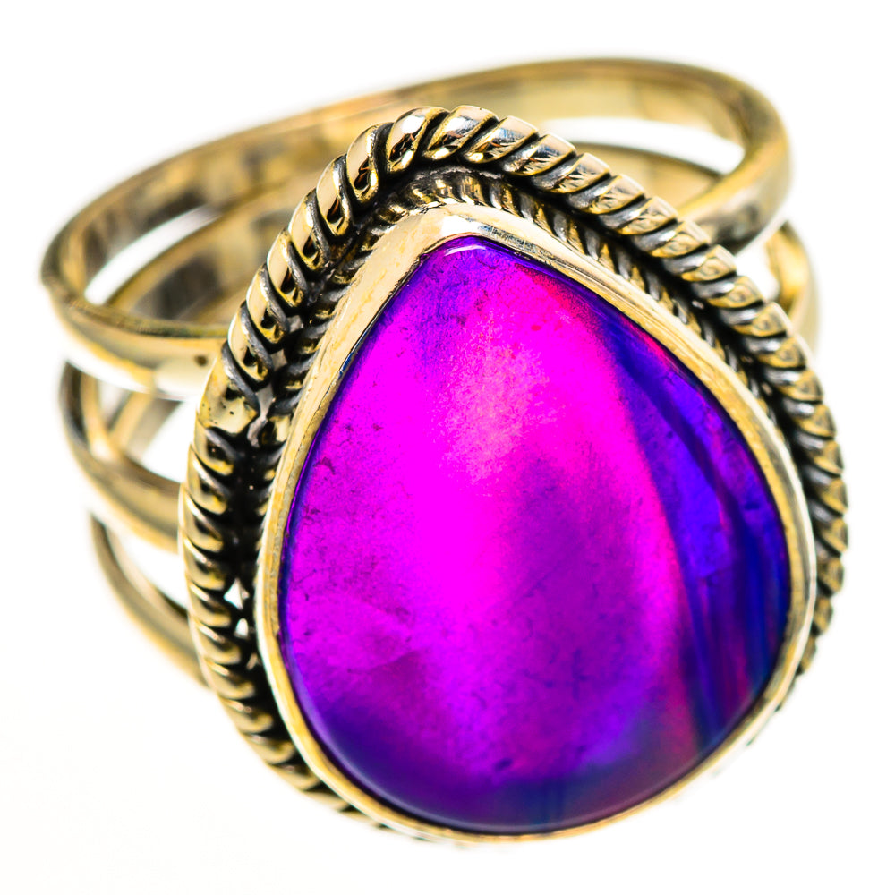 Aura Opal Rings handcrafted by Anasilvercos - RING113032 - Photo 2