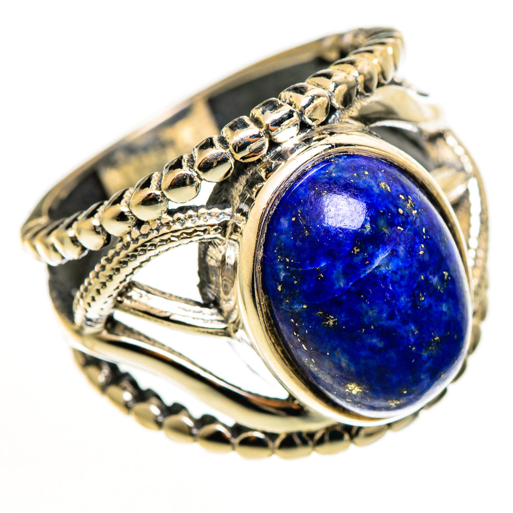 Lapis Lazuli Rings handcrafted by Anasilvercos - RING113051 - Photo 2