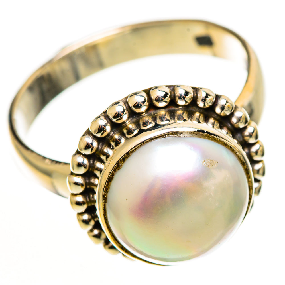 Cultured Pearl Rings handcrafted by Anasilvercos - RING113071 - Photo 2