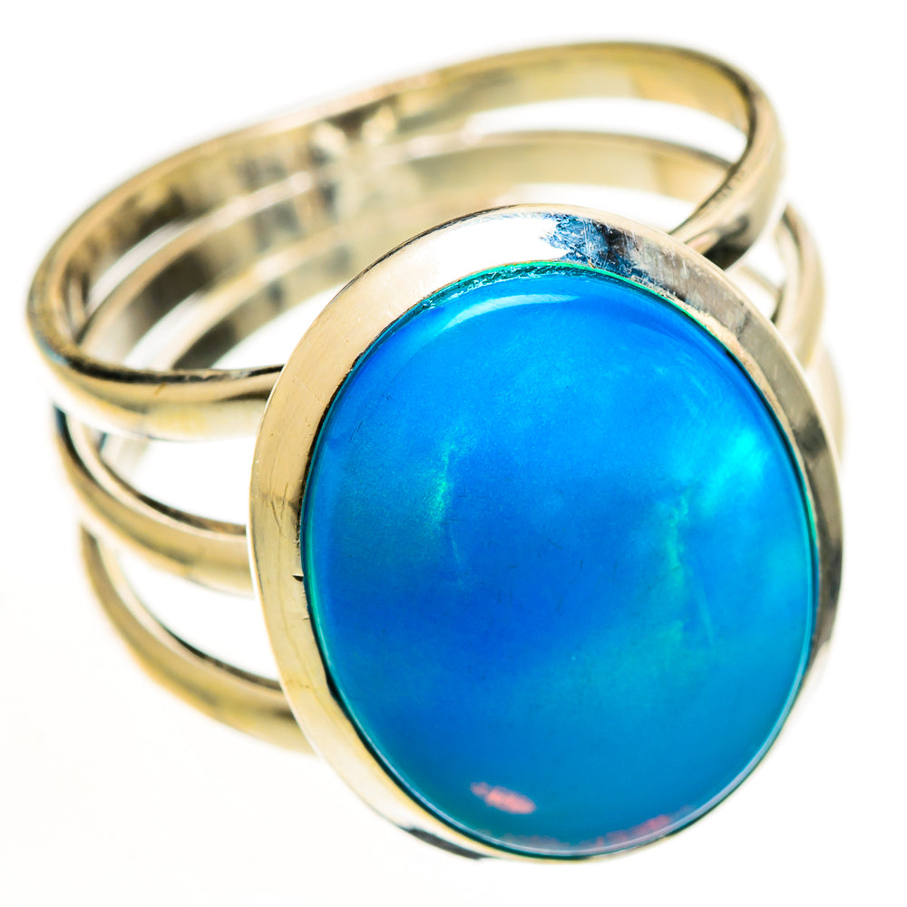 Aura Opal Rings handcrafted by Anasilvercos - RING113080 - Photo 2