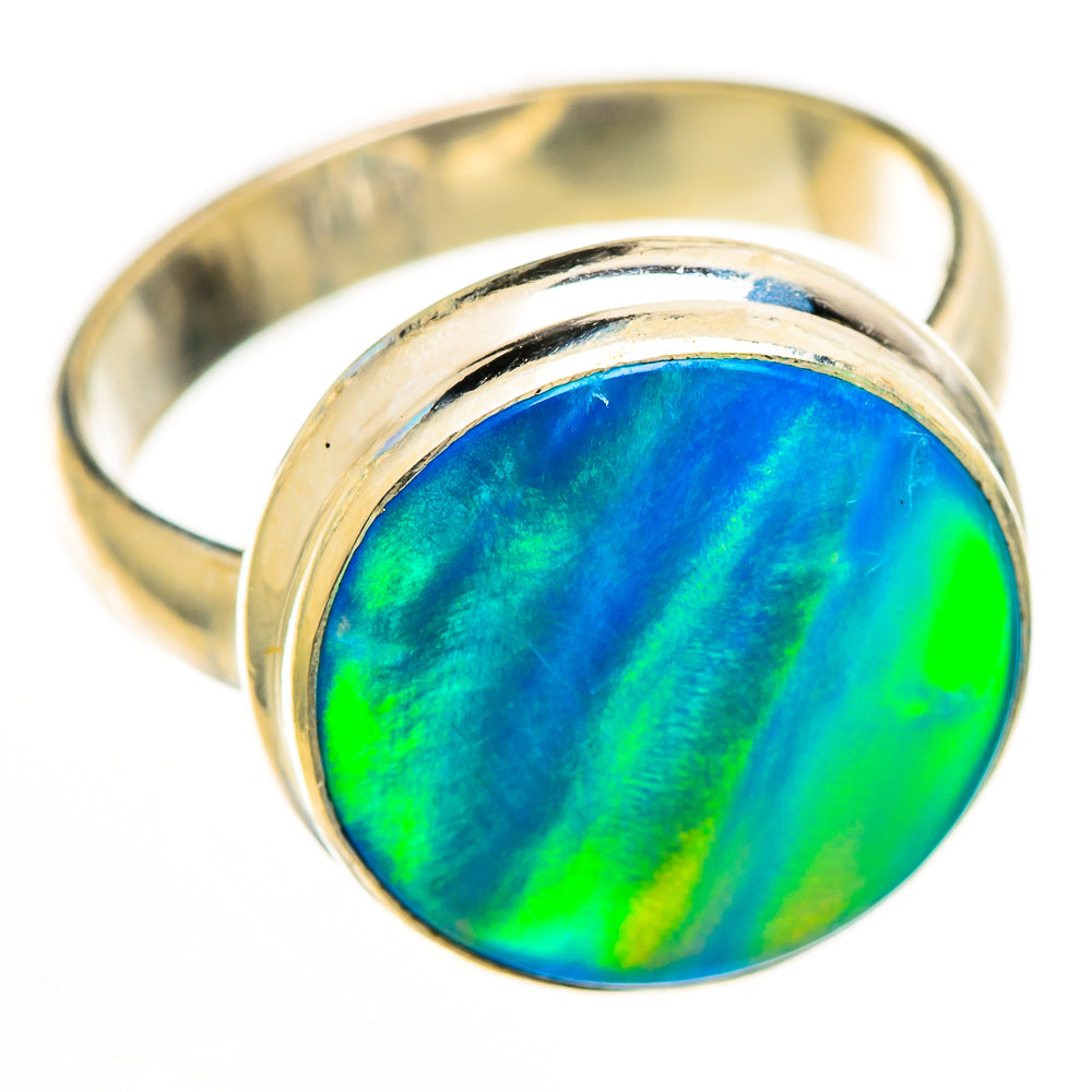 Aura Opal Rings handcrafted by Anasilvercos - RING113111 - Photo 2
