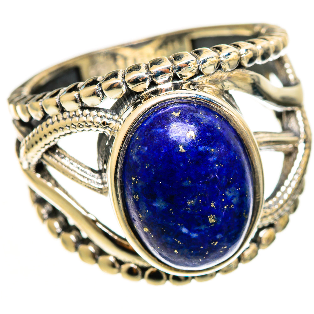 Lapis Lazuli Rings handcrafted by Anasilvercos - RING113116 - Photo 2