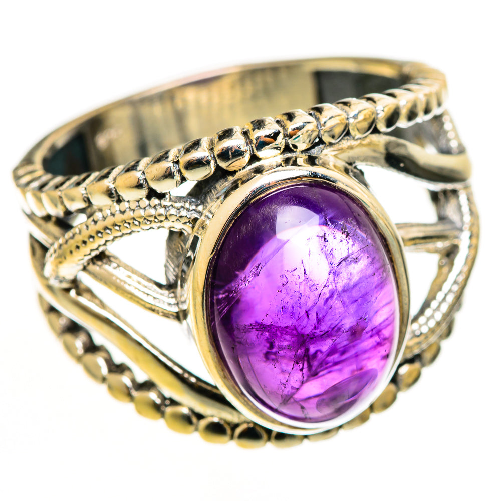 Amethyst Rings handcrafted by Anasilvercos - RING113153 - Photo 2