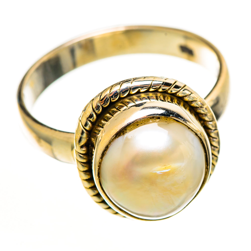 Cultured Pearl Rings handcrafted by Anasilvercos - RING113185 - Photo 2