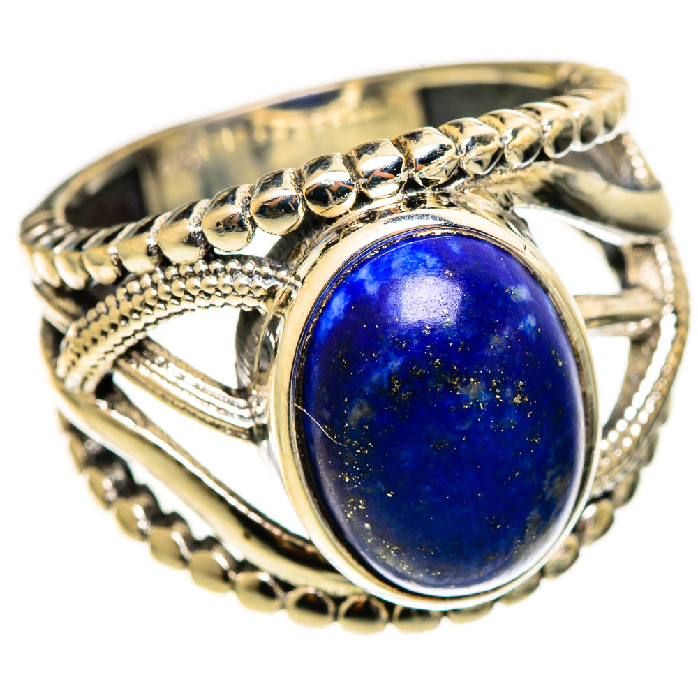 Lapis Lazuli Rings handcrafted by Anasilvercos - RING113193 - Photo 2