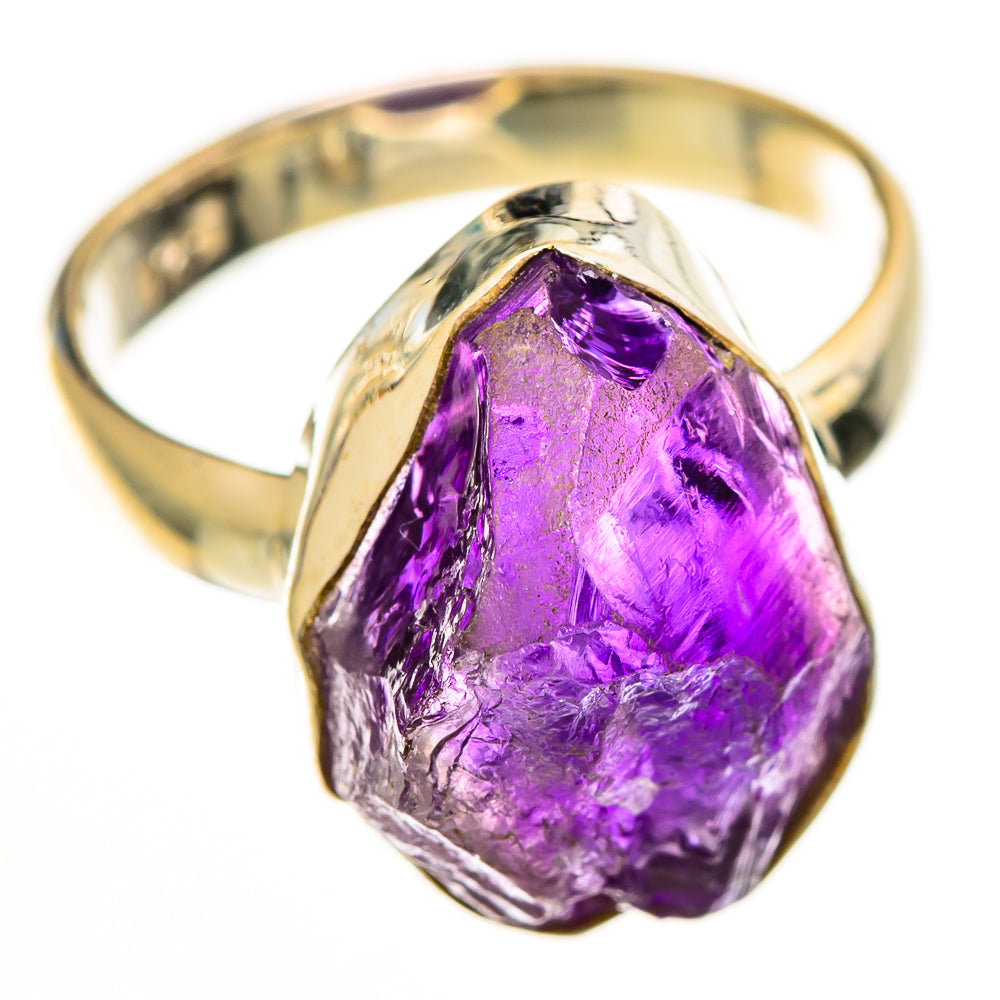 Amethyst Rings handcrafted by Anasilvercos - RING113200 - Photo 2