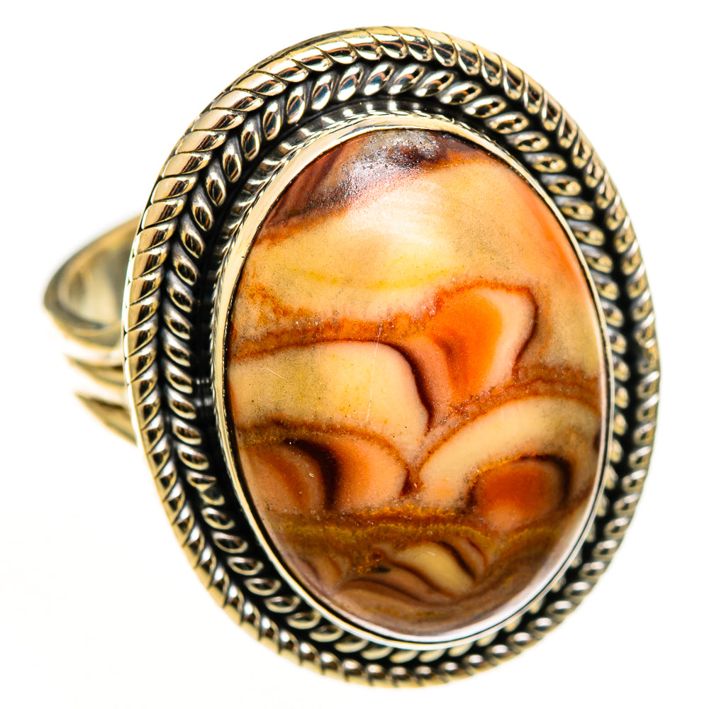 Mookaite Rings handcrafted by Anasilvercos - RING113257 - Photo 2
