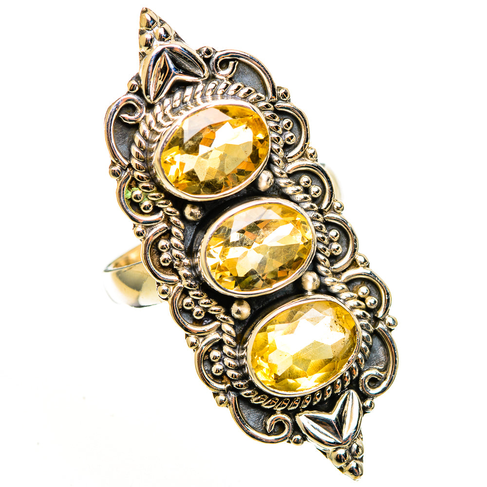 Citrine Rings handcrafted by Anasilvercos - RING113261 - Photo 2