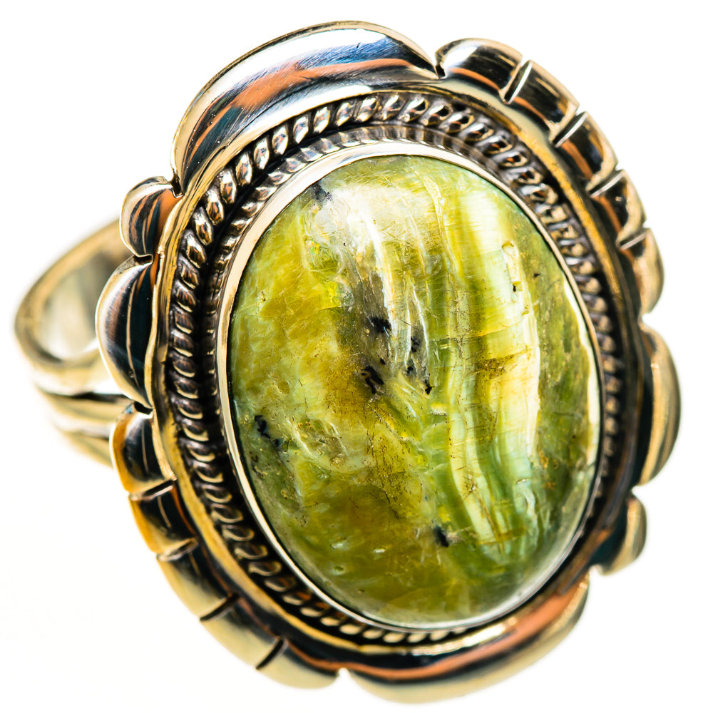 Rainforest Jasper Rings handcrafted by Anasilvercos - RING113308 - Photo 2