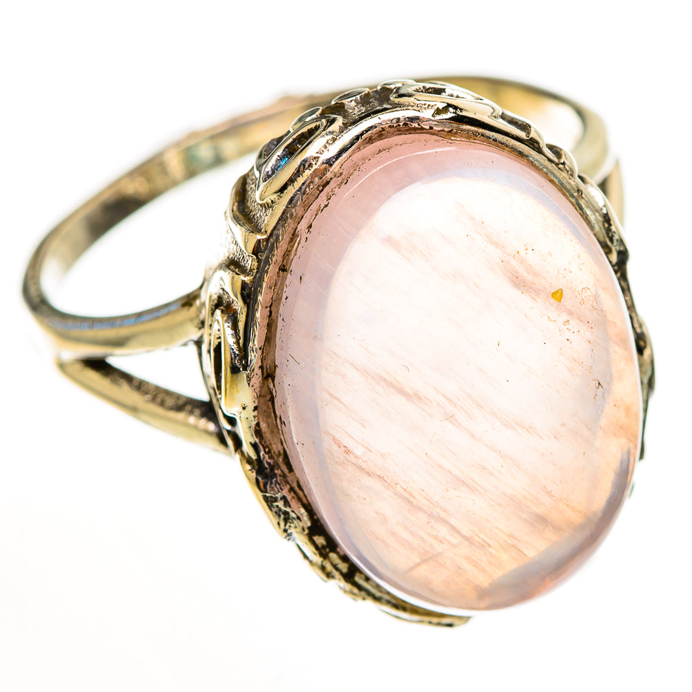 Rose Quartz Rings handcrafted by Anasilvercos - RING113362 - Photo 2