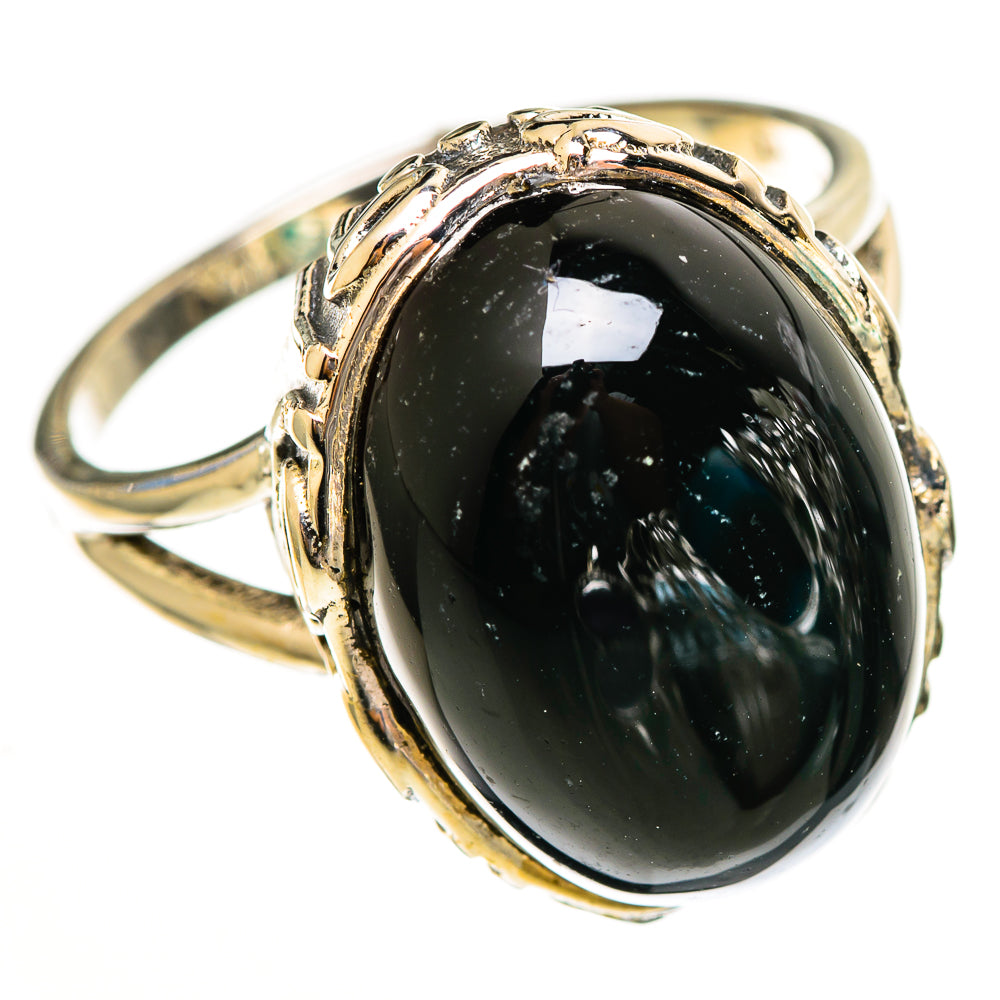 Black Onyx Rings handcrafted by Anasilvercos - RING113365 - Photo 2