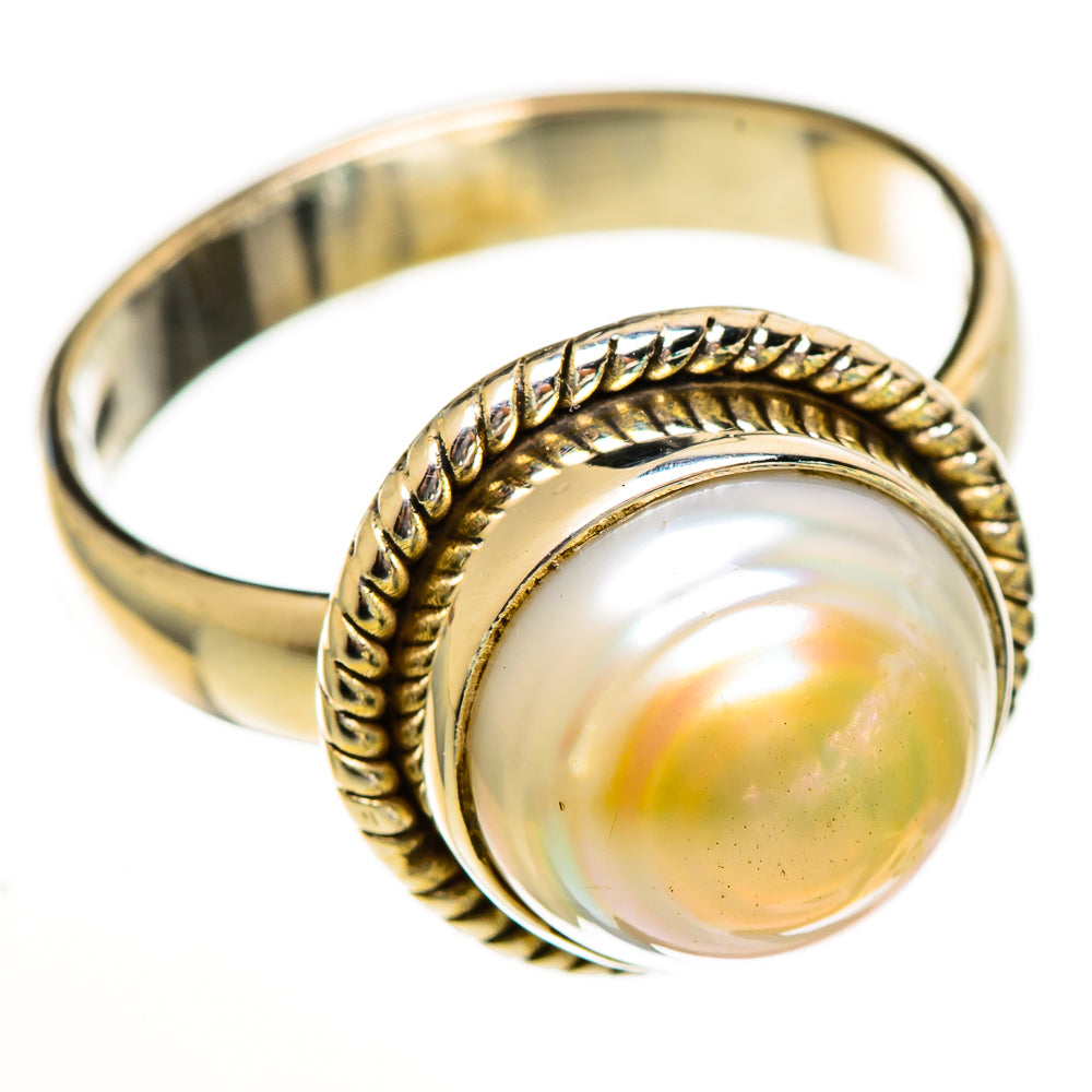 Cultured Pearl Rings handcrafted by Anasilvercos - RING113369 - Photo 2
