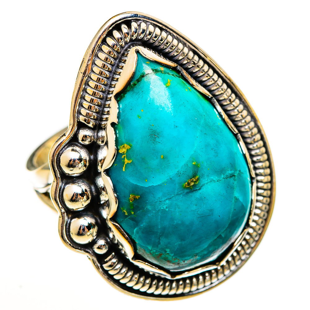 Chrysocolla Rings handcrafted by Anasilvercos - RING113377 - Photo 2