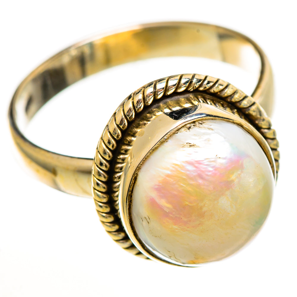 Cultured Pearl Rings handcrafted by Anasilvercos - RING113391 - Photo 2