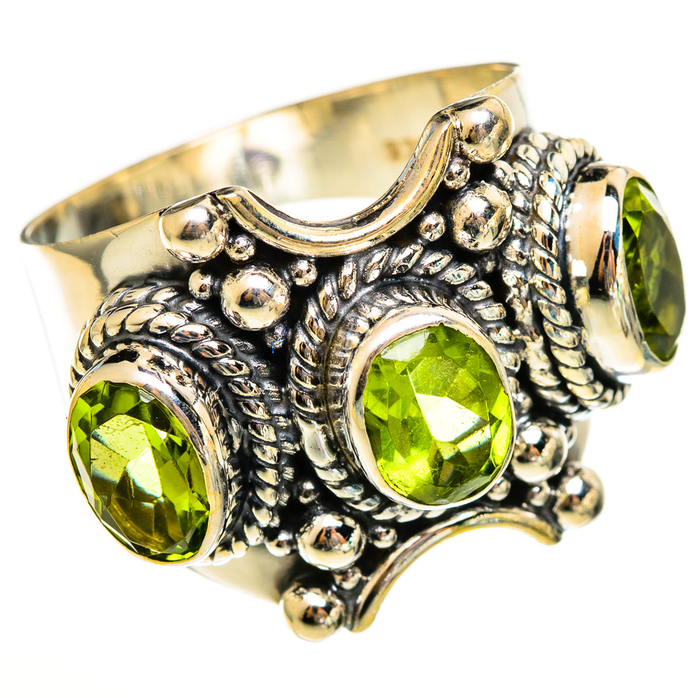 Peridot Rings handcrafted by Anasilvercos - RING113404 - Photo 2
