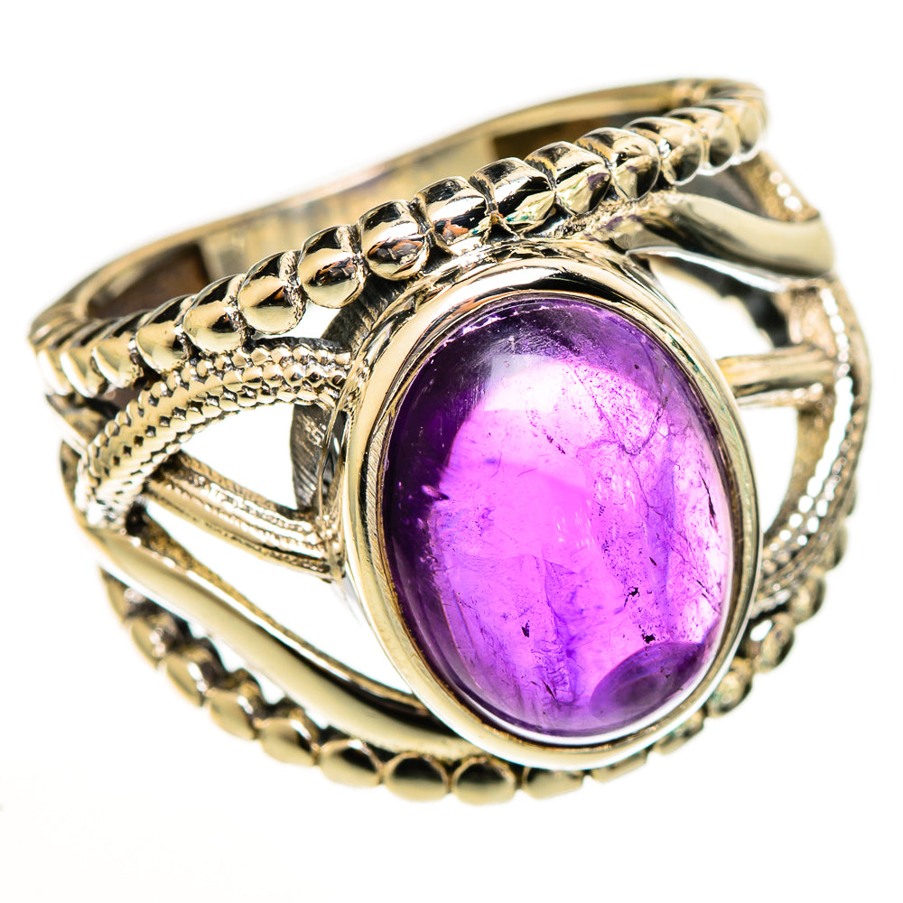 Amethyst Rings handcrafted by Anasilvercos - RING113437 - Photo 2