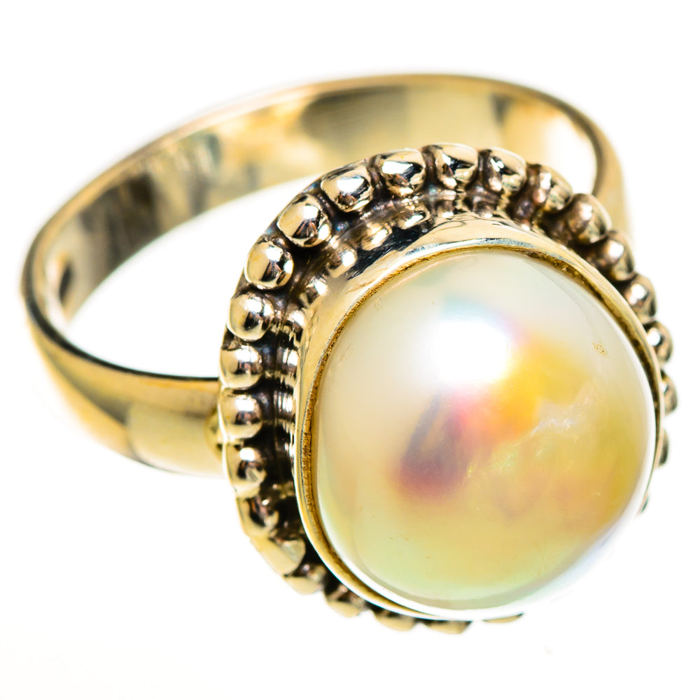 Cultured Pearl Rings handcrafted by Anasilvercos - RING113441 - Photo 2