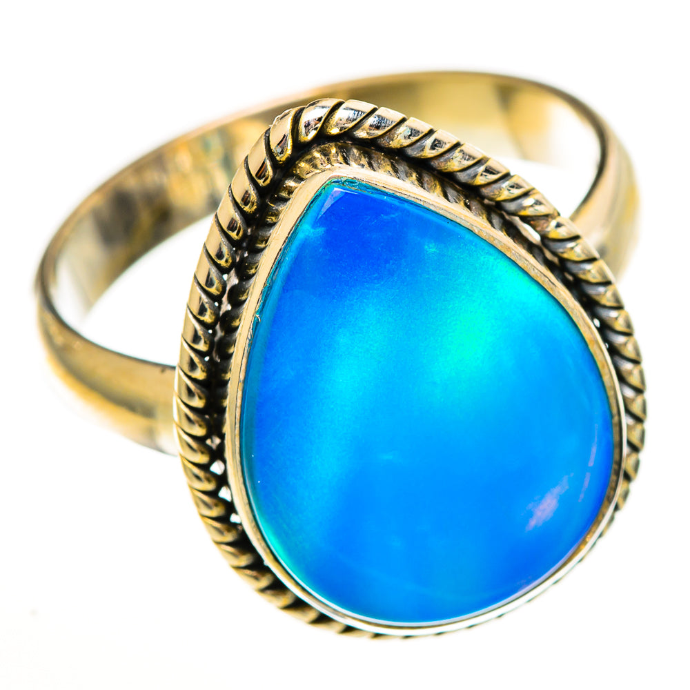 Aura Opal Rings handcrafted by Anasilvercos - RING113446 - Photo 2