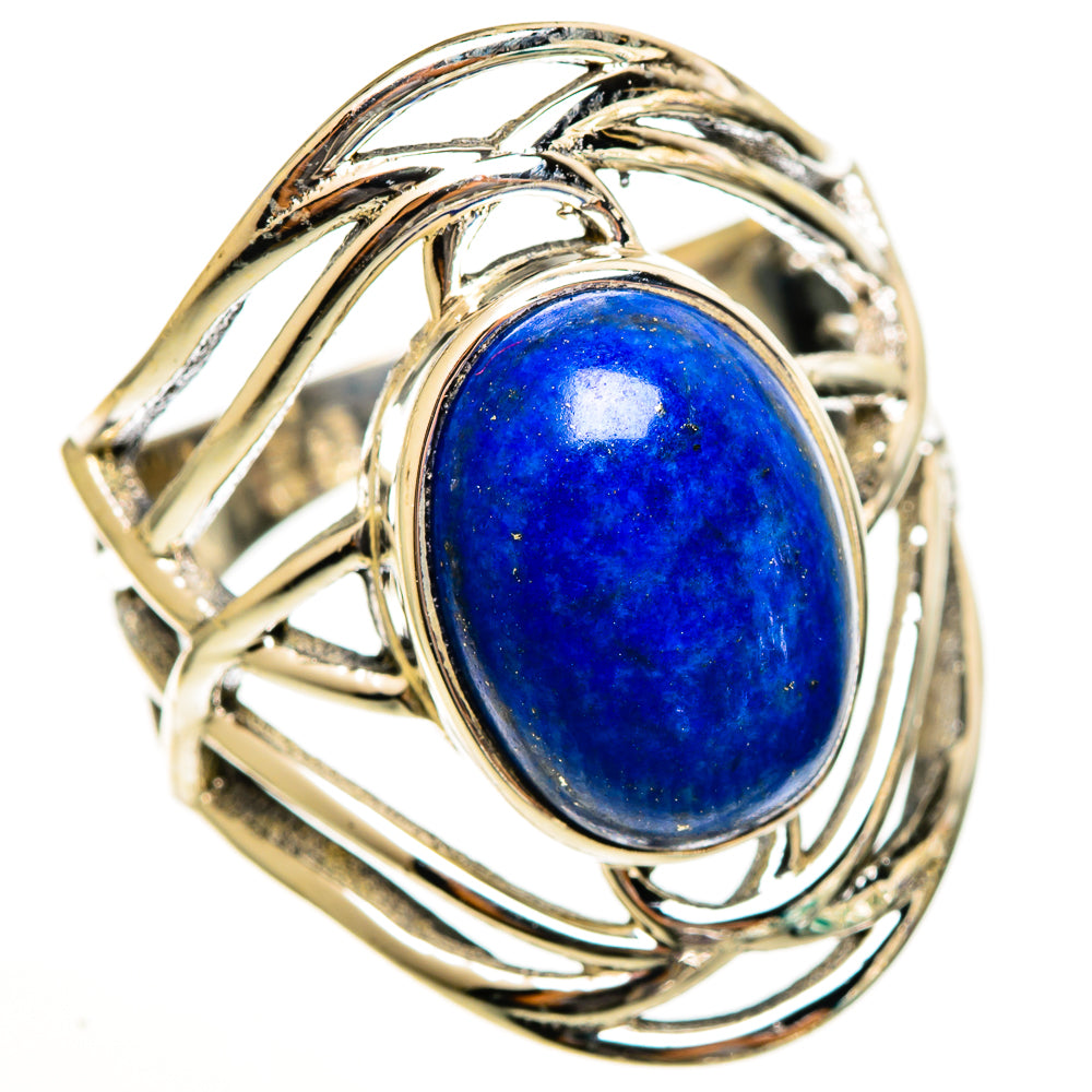 Lapis Lazuli Rings handcrafted by Anasilvercos - RING113448 - Photo 2