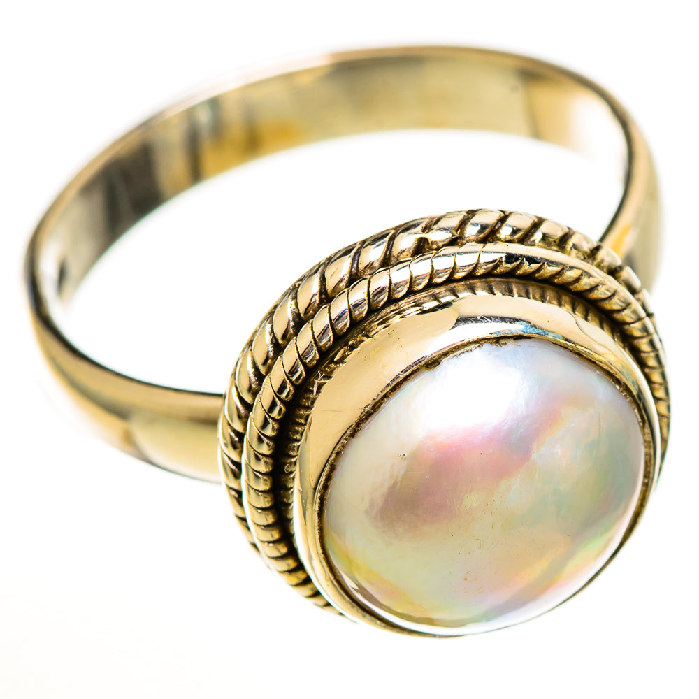 Cultured Pearl Rings handcrafted by Anasilvercos - RING113459 - Photo 2