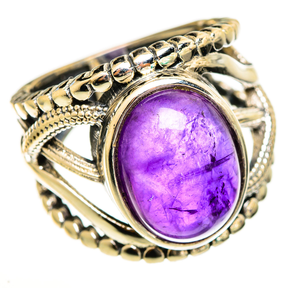 Amethyst Rings handcrafted by Anasilvercos - RING113504 - Photo 2