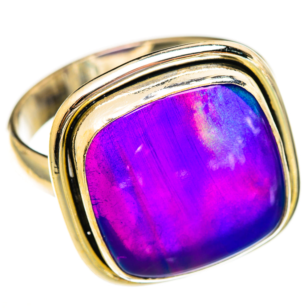 Aura Opal Rings handcrafted by Anasilvercos - RING113506 - Photo 2