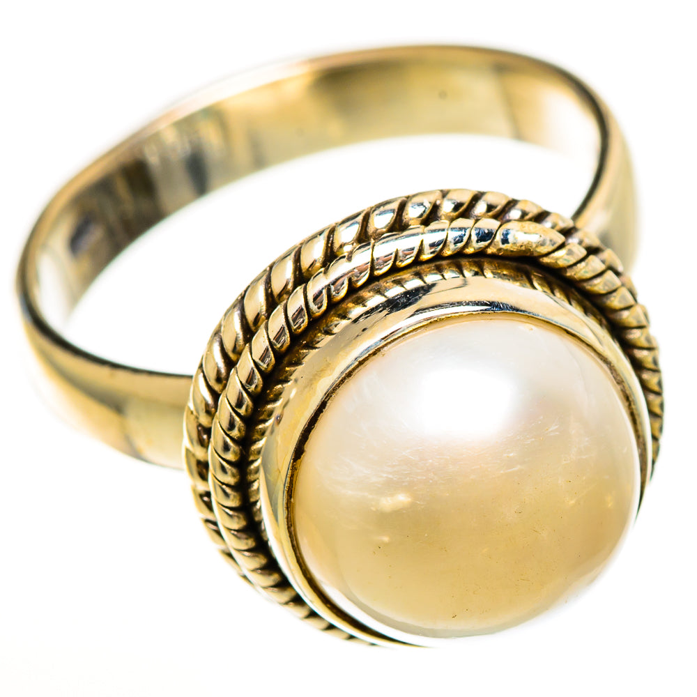 Cultured Pearl Rings handcrafted by Anasilvercos - RING113534 - Photo 2