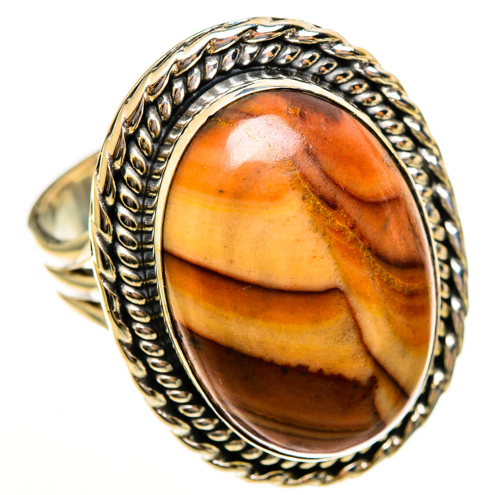 Imperial Jasper Rings handcrafted by Anasilvercos - RING113653 - Photo 2