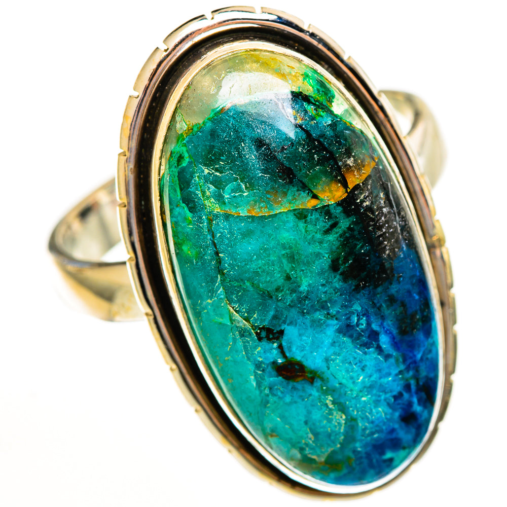 Chrysocolla Rings handcrafted by Anasilvercos - RING113668 - Photo 2