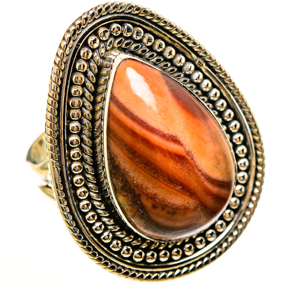 Imperial Jasper Rings handcrafted by Anasilvercos - RING113673 - Photo 2