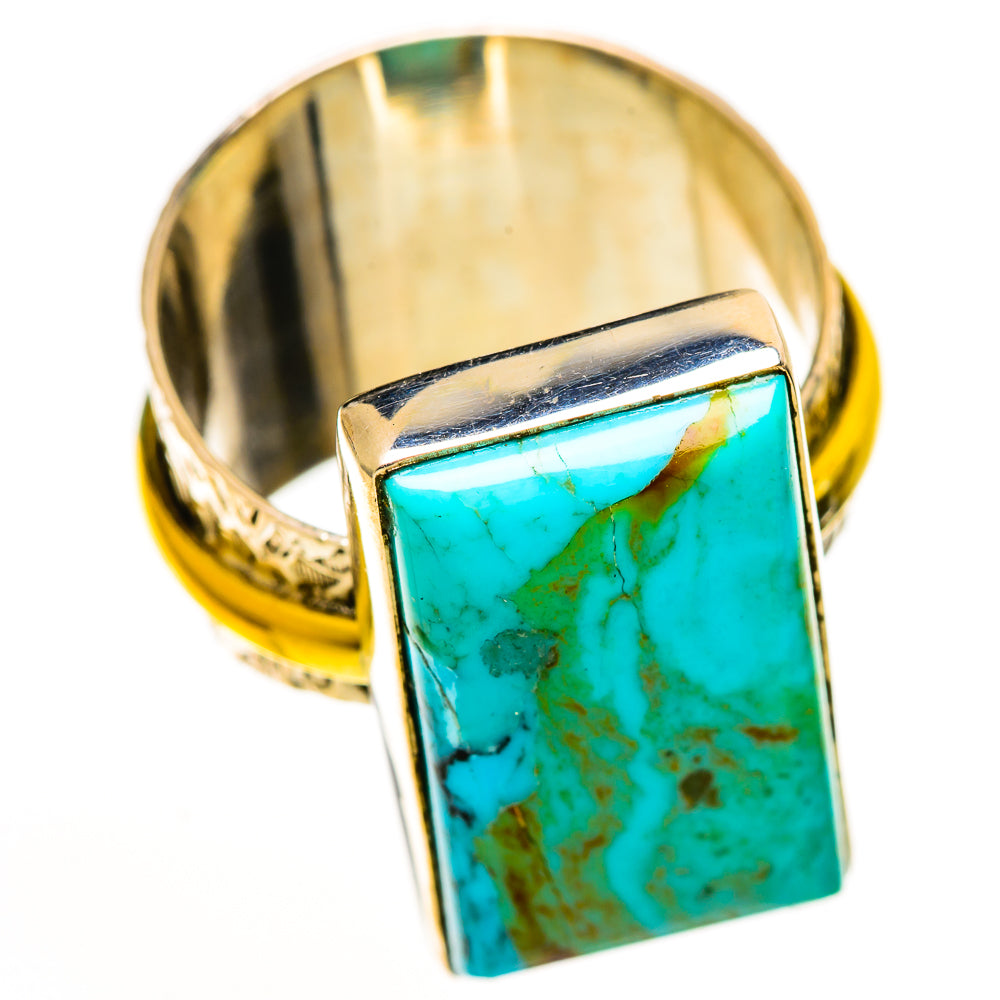 Chrysocolla Rings handcrafted by Anasilvercos - RING113686 - Photo 2