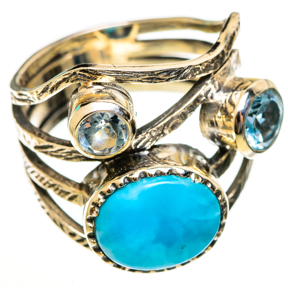 Larimar Rings handcrafted by Anasilvercos - RING113687 - Photo 2
