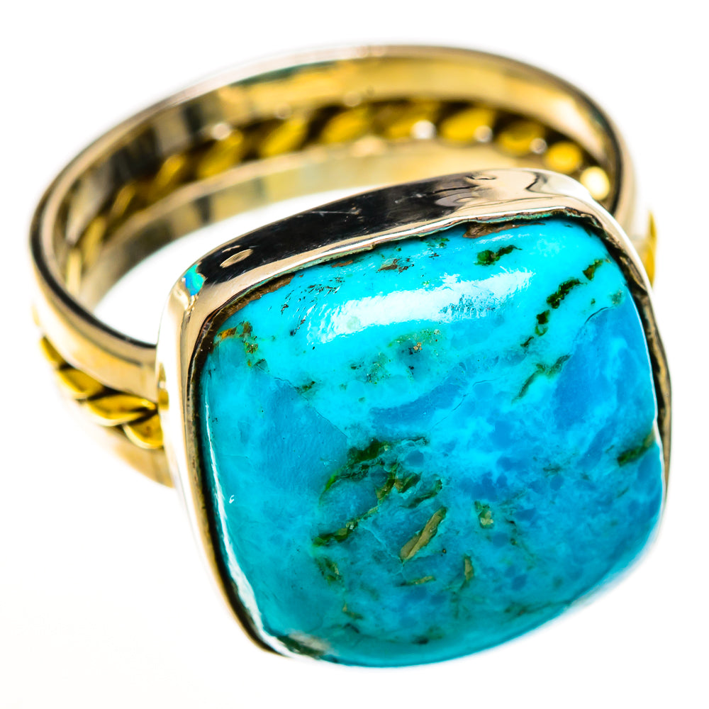 Chrysocolla Rings handcrafted by Anasilvercos - RING113691 - Photo 2