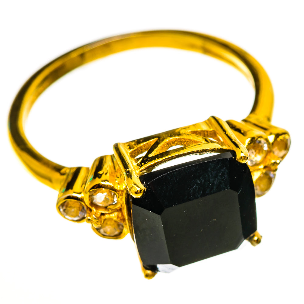 Black Onyx Rings handcrafted by Anasilvercos - RING113709 - Photo 2