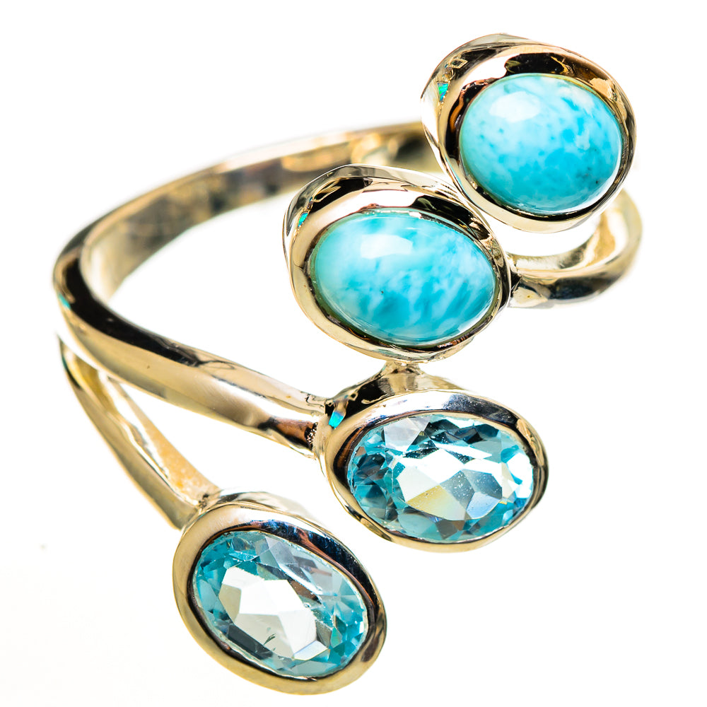 Larimar Rings handcrafted by Anasilvercos - RING113718 - Photo 2