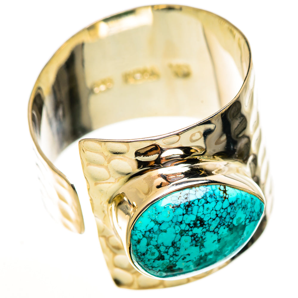 Turquoise Rings handcrafted by Anasilvercos - RING113720 - Photo 2