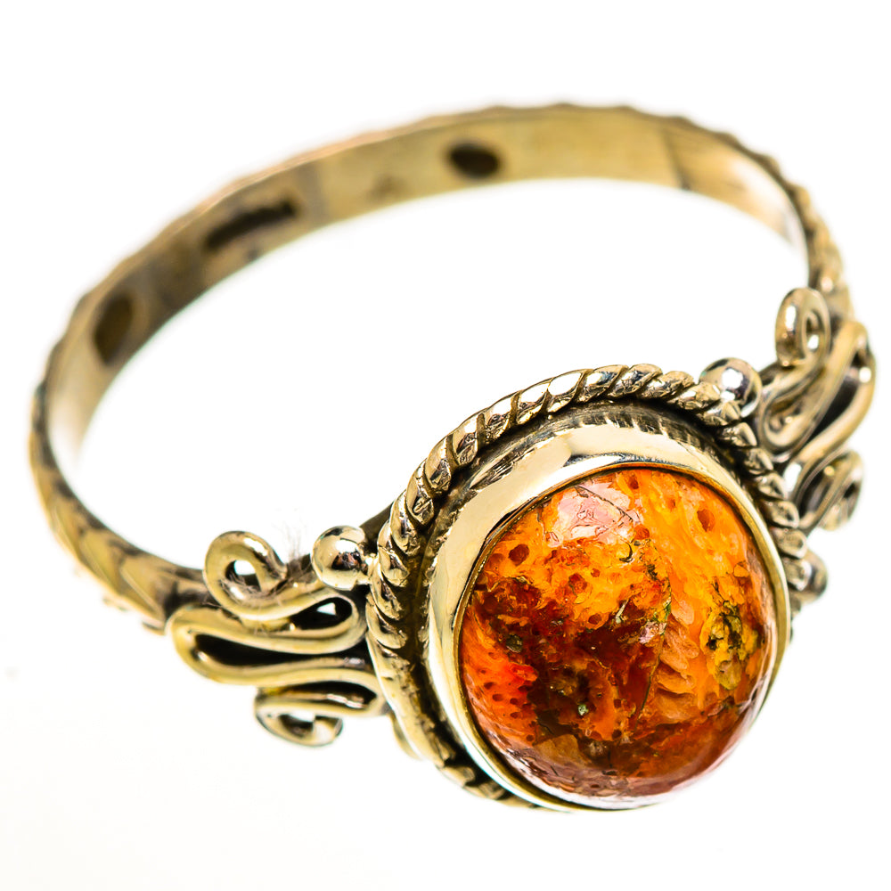 Sponge Coral Rings handcrafted by Anasilvercos - RING113733 - Photo 2