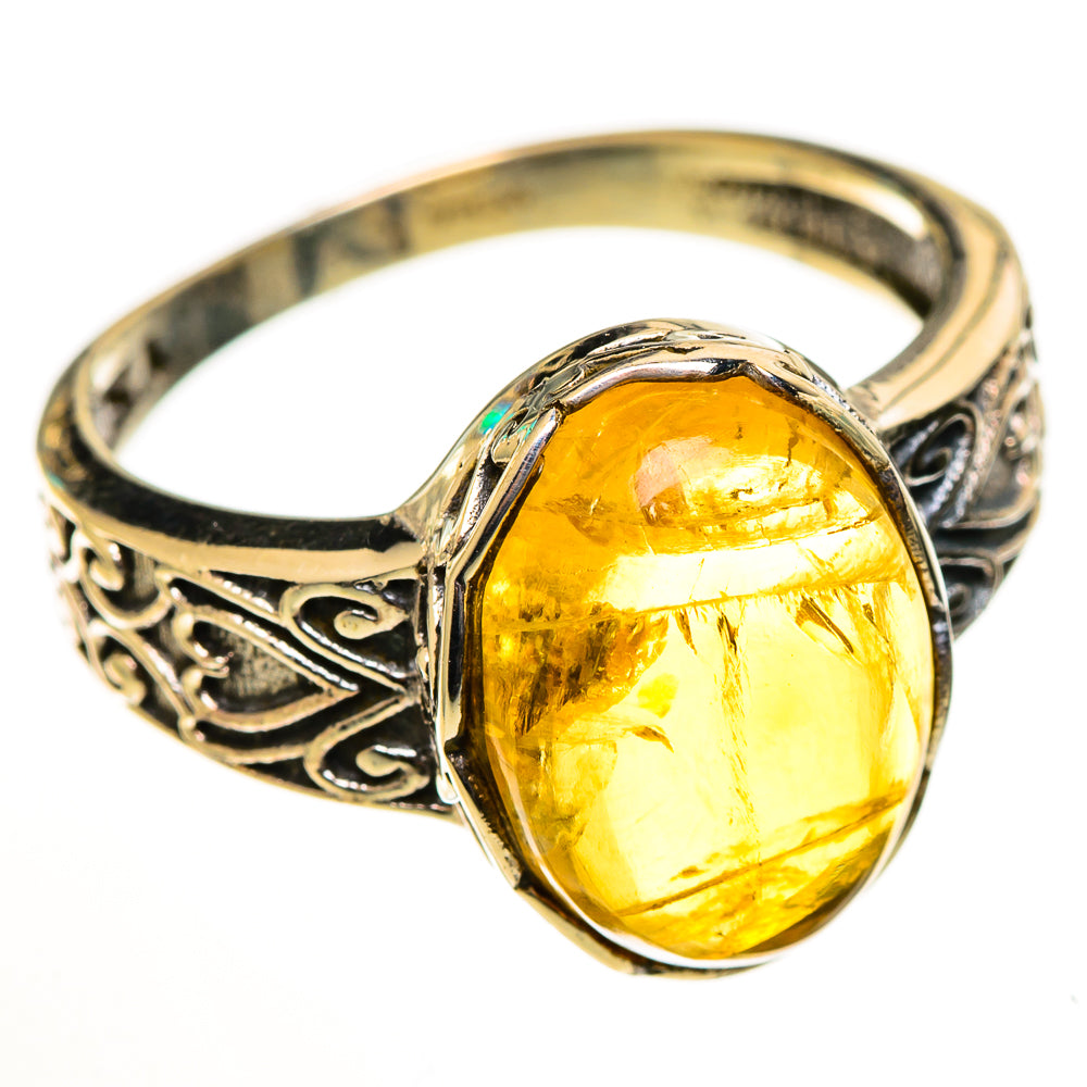 Citrine Rings handcrafted by Anasilvercos - RING113734 - Photo 2