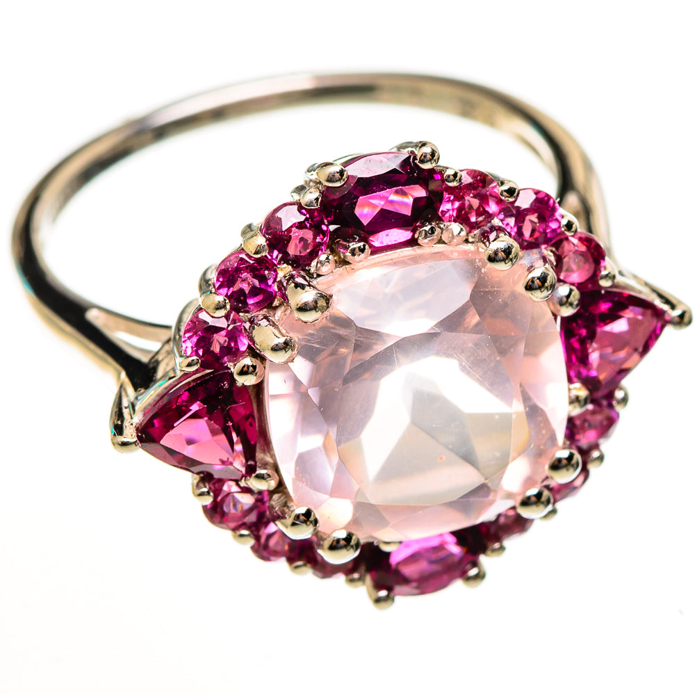 Rose Quartz Rings handcrafted by Anasilvercos - RING113735 - Photo 2