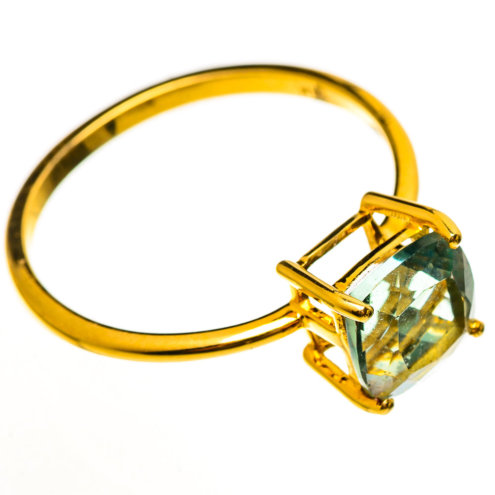 Green Fluorite Rings handcrafted by Anasilvercos - RING113763 - Photo 2