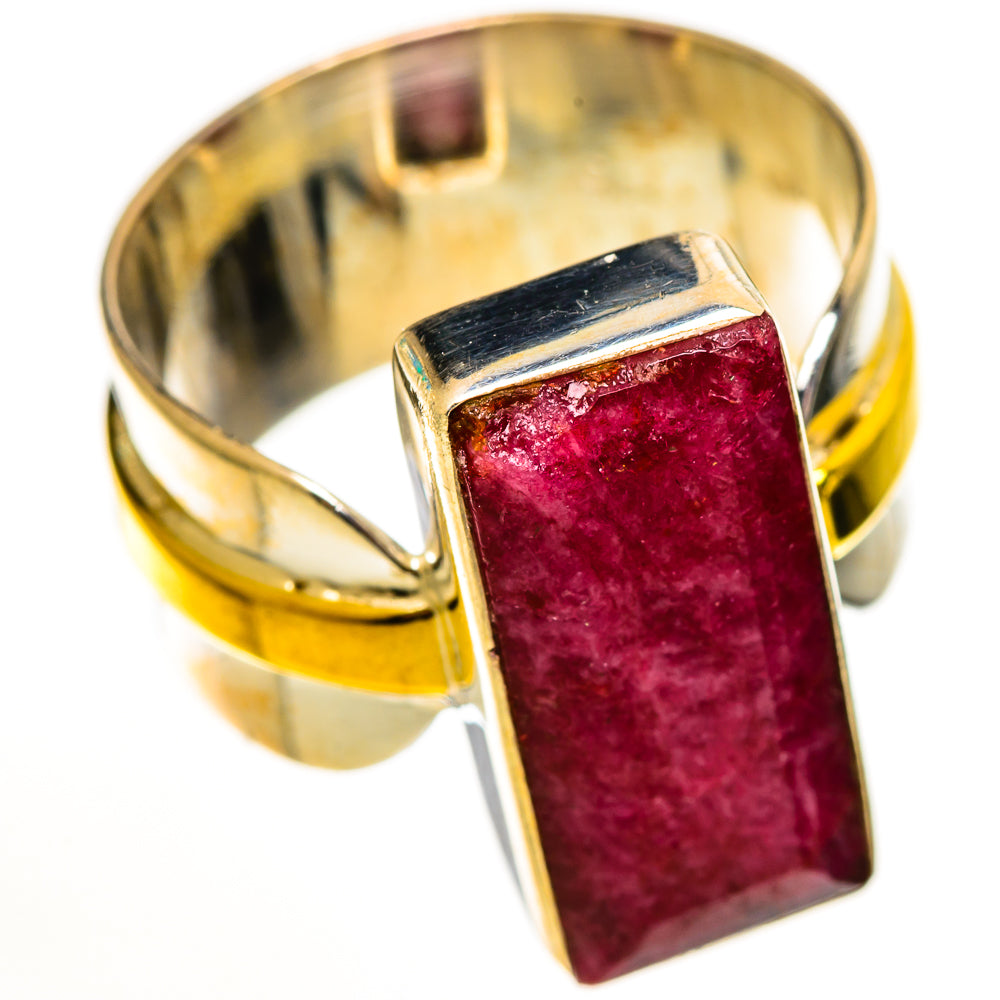 Red Sillimanite Rings handcrafted by Anasilvercos - RING113771 - Photo 2