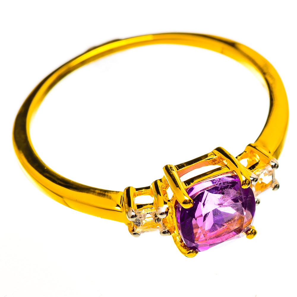 Amethyst Rings handcrafted by Anasilvercos - RING113775 - Photo 2