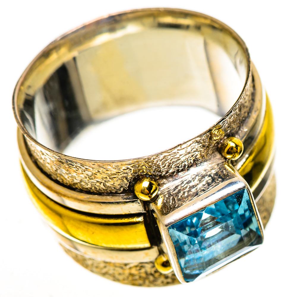 Blue Topaz Rings handcrafted by Anasilvercos - RING113797 - Photo 2
