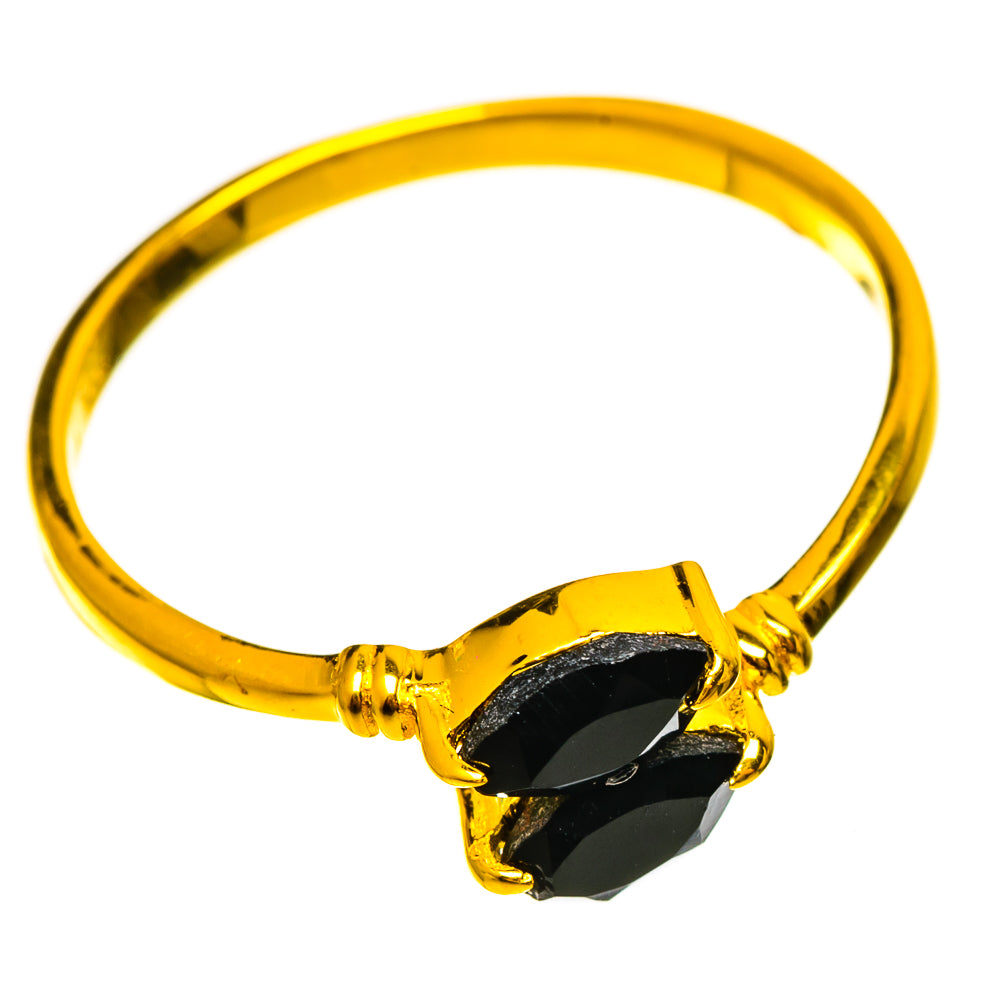 Black Onyx Rings handcrafted by Anasilvercos - RING113818 - Photo 2