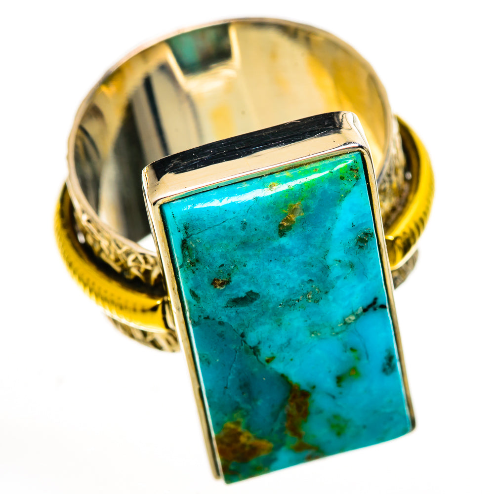 Chrysocolla Rings handcrafted by Anasilvercos - RING113827 - Photo 2
